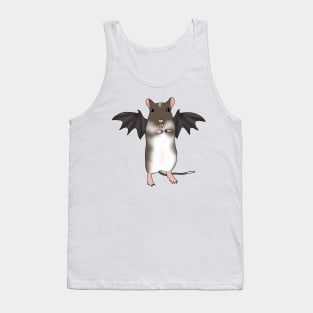 Cute vampire bat gerbil costume Tank Top